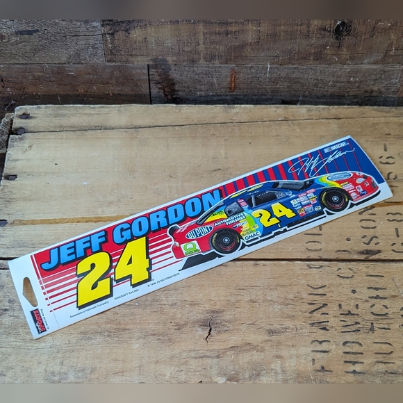 Vintage 1998 Bundle Of Nascar Bumper Stickers - Picture 10 of 13